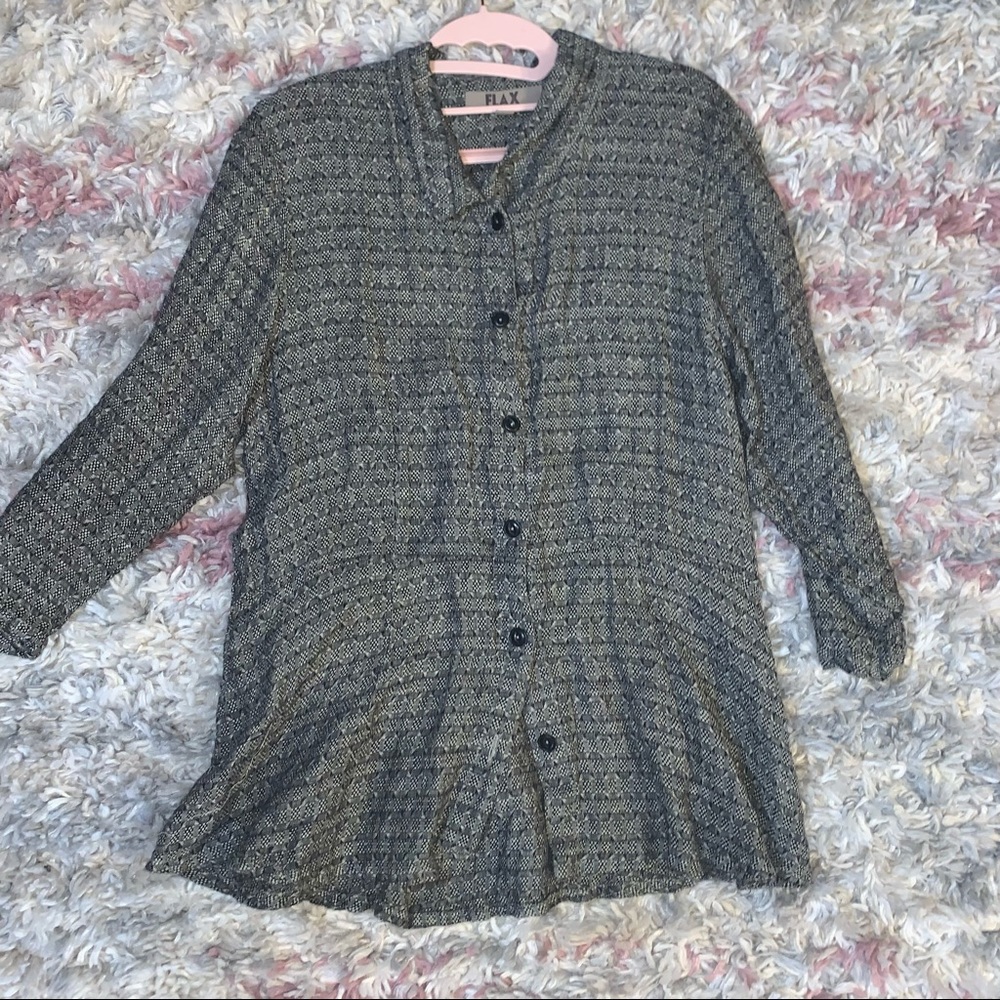 FLAX linen blouse